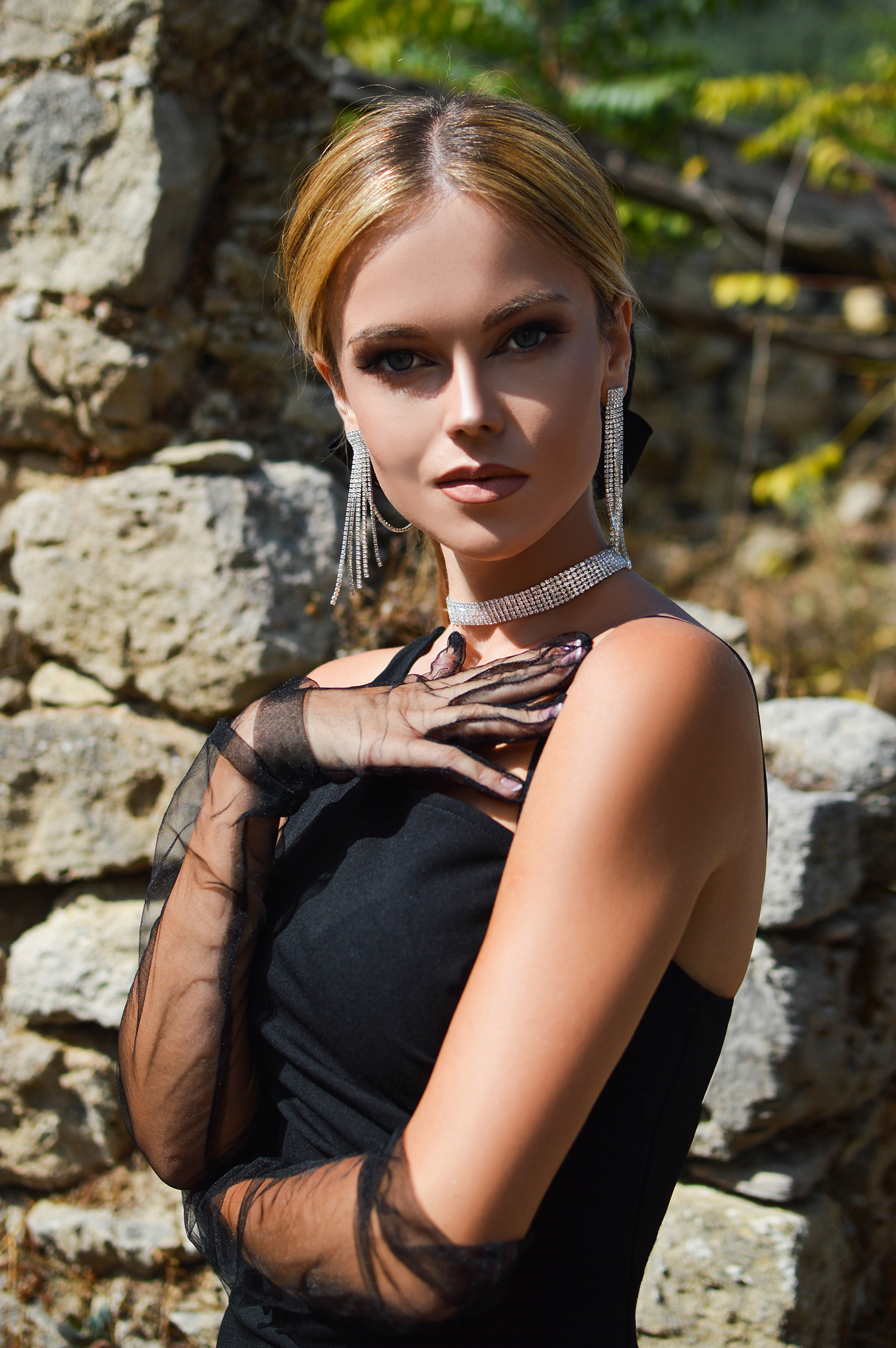 Classy and Elegant Black Gown by Tamara Bellis