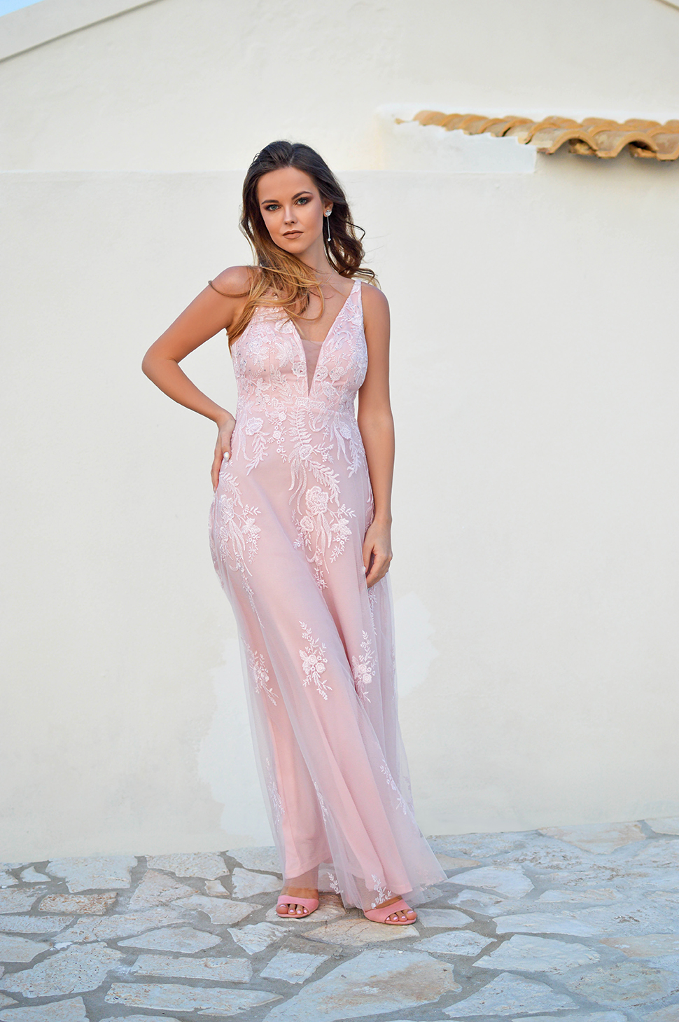 Feminine Pink EverPretty Dress by Tamara Bellis