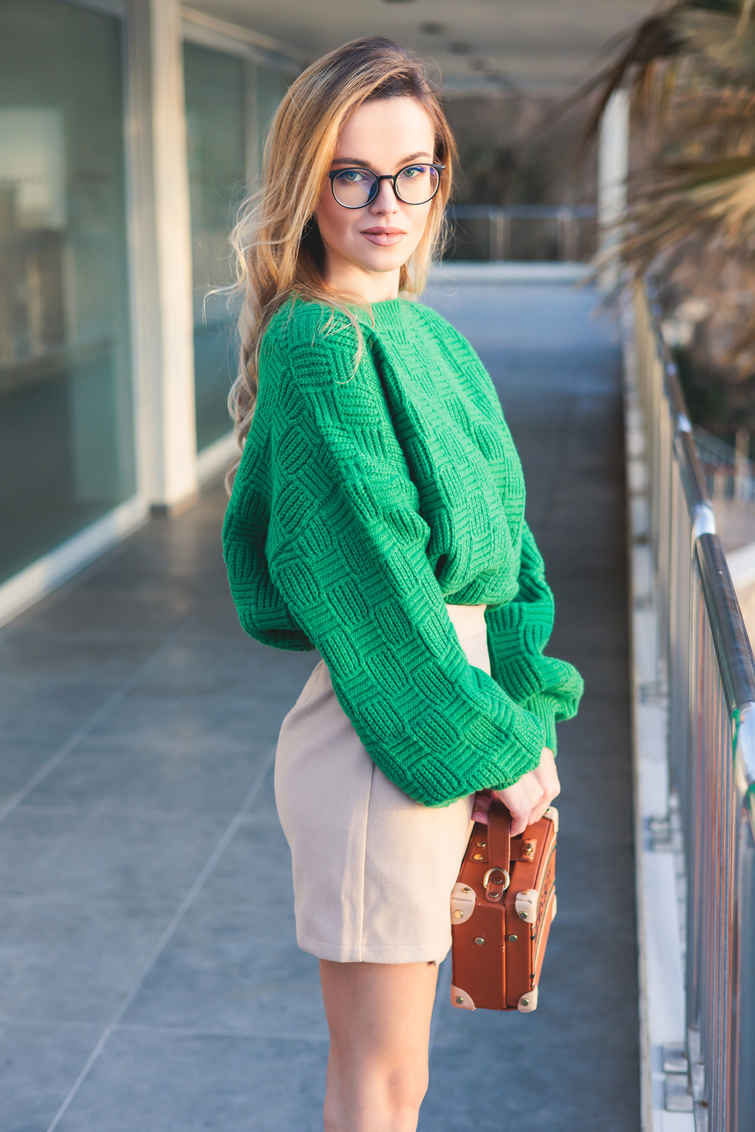 Green Sweater by Tamara Bellis