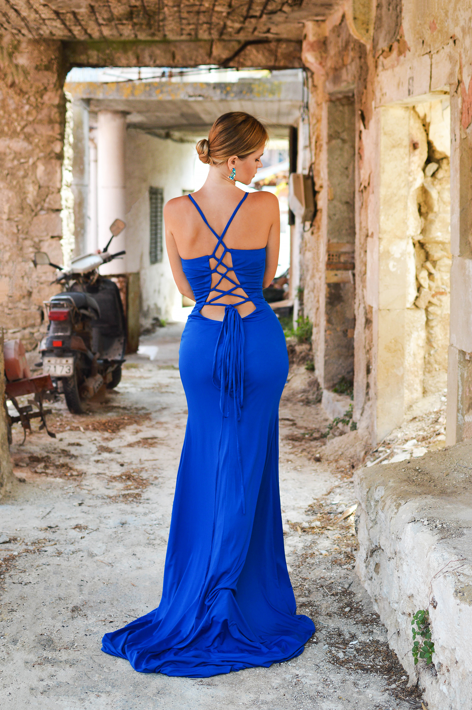 Stunning Blue Dress by Tamara Bellis