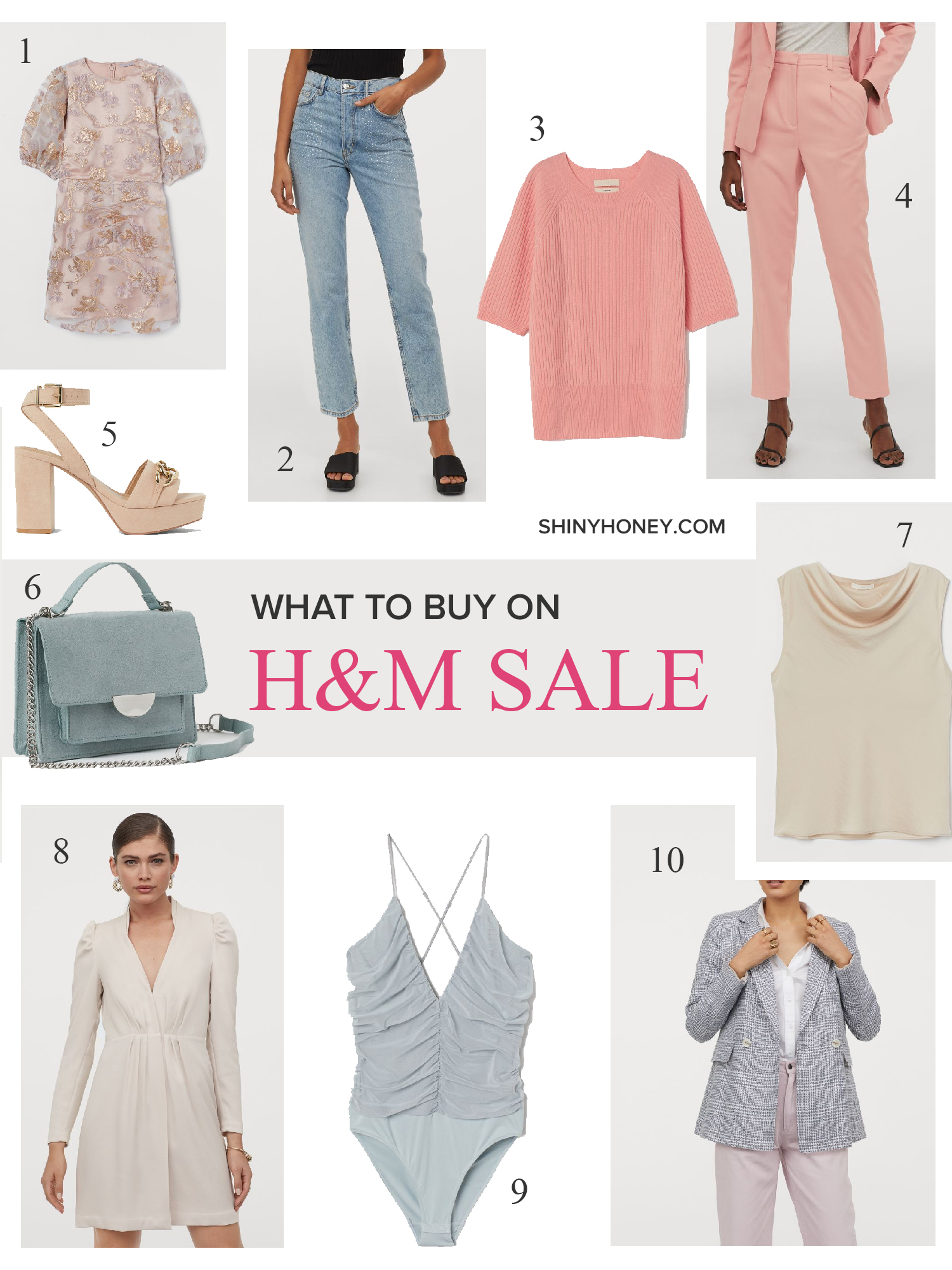 What To Buy on H&M Sale by Tamara Bellis
